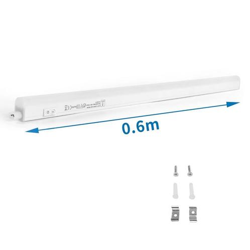 LED T5 tube geïntegreerd armatuur | 8W | Schakelaar | 60 cm, Huis en Inrichting, Lampen | Plafondlampen, Ophalen of Verzenden