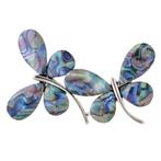 Fako Bijoux® - Broche - Vlinder - 55x33mm - Epoxy Multicolor, Sieraden, Tassen en Uiterlijk, Broches, Nieuw, Verzenden