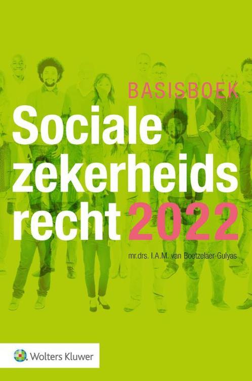 Basisboek Socialezekerheidsrecht 2022 9789013163780, Boeken, Wetenschap, Gelezen, Verzenden