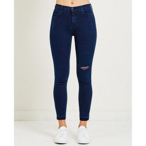 J Brand • blauwe Alana high-rise crop skinny jeans • 32, Kleding | Dames, Broeken en Pantalons, Blauw, Nieuw, Maat 34 (XS) of kleiner