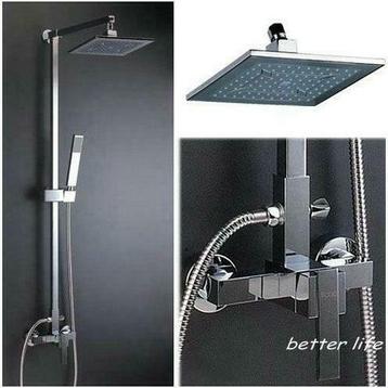 Opbouw douche set compleet  20 CM handdouche Stortdouche beschikbaar voor biedingen