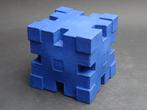 Hans Meeuwsen - sculptuur, 2025 - 70 Indisch blauwe kubus