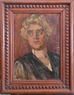 Glauco Cambon (1875-1930) - Ritratto di donna, Antiek en Kunst