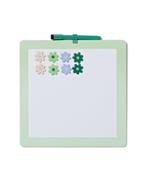 HEMA Magnetisch whiteboard 30x30 bloemen, Diversen, Verzenden, Nieuw