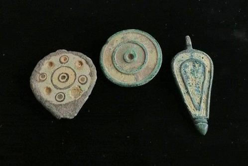 Oud-Romeins Brons Versierde bergtoppen - 26 mm (Zonder, Antiek en Kunst, Antiek | Overige Antiek