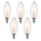 Bundelpakket LED Spiraal kaarslamp helder E14 4 Watt 5 stuks, Ophalen of Verzenden, Nieuw