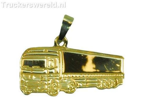 Hanger Mercedes Actros met Trailer Goud, Sieraden, Tassen en Uiterlijk, Kettingen, Verzenden