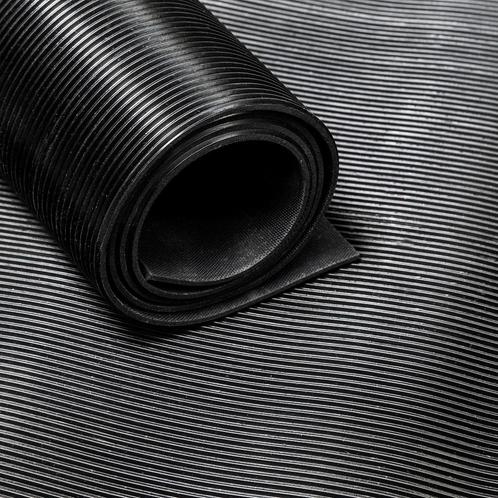 Rubber loper / rubbermat op rol - fijne ribbel - Dikte 3mm -, Doe-het-zelf en Verbouw, Overige Doe-het-zelf en Verbouw, Verzenden