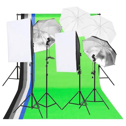 vidaXL Fotostudioverlichtingsset, Audio, Tv en Foto, Fotografie | Fotostudio en Toebehoren, Nieuw, Verzenden