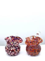 Murano - Guerrieri Murano - Vaas (2) - Muranoglas - 2x, Antiek en Kunst, Antiek | Glas en Kristal