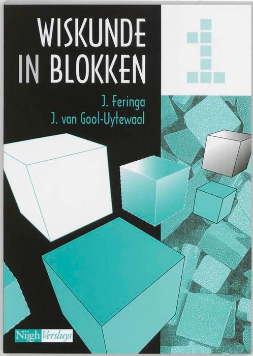Wiskunde in blokken 1 druk 1 9789042503939, Boeken, Techniek, Zo goed als nieuw, Verzenden