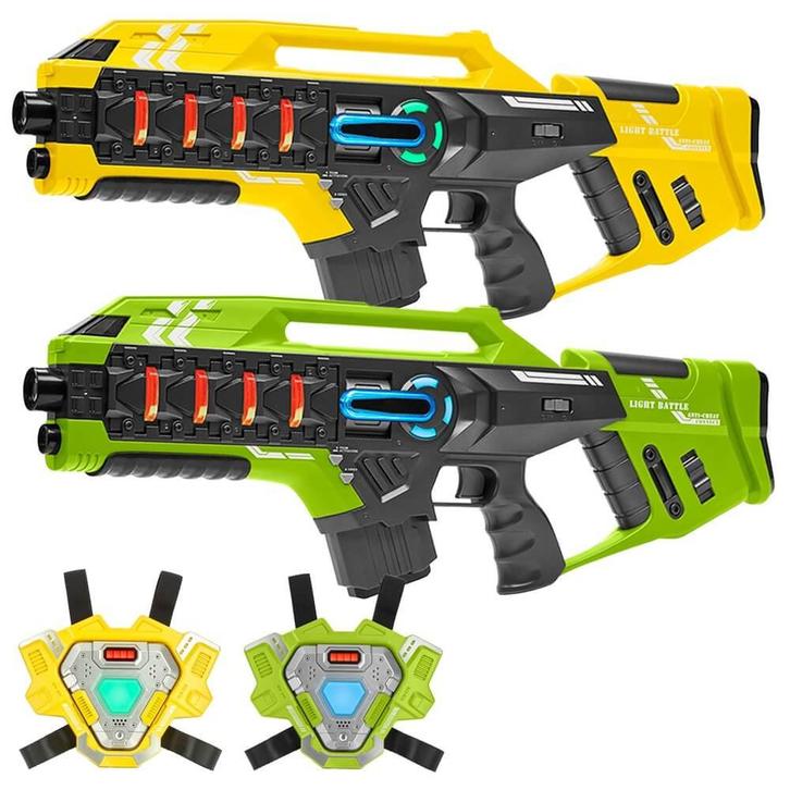 Light Battle Connect Mega Blaster set - 2 Laserguns, Kinderen en Baby's, Speelgoed | Buiten | Actiespeelgoed, Nieuw, Ophalen of Verzenden