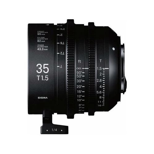 Sigma 35mm T1.5 FF F/CE Cine FF High Speed Prime FF Canon EF, Audio, Tv en Foto, Fotografie | Lenzen en Objectieven, Gebruikt