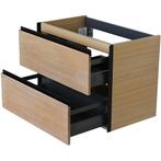 Wiesbaden Lotus Onderkast Met 2 Laden - 80x45.2cm - Naturel, Ophalen of Verzenden, Nieuw