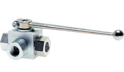L-boring G 1 inch 3-Weg Hydraulische Stalen Kogelkraan, Doe-het-zelf en Verbouw, Overige Doe-het-zelf en Verbouw, Nieuw, Verzenden