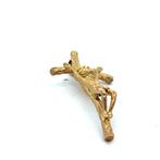 Zonder Minimumprijs - Hanger - 8 karaat Geel goud - Kruis, Sieraden, Tassen en Uiterlijk, Antieke sieraden