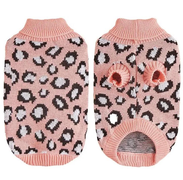 Hondentrui Roze Leopard Voor honden (Truien, Hondenkleding), Dieren en Toebehoren, Hondenkleding, Hondenvest, Nieuw, Ophalen of Verzenden