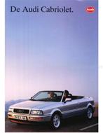 1992 AUDI CABRIOLET BROCHURE Nederlands, Nieuw, Audi, Author