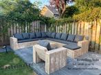 Steigerhout hoekbank tuinmeubelen tuinbank tuin lounge Tafel, Nieuw, Hout