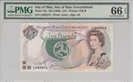 Isle Of Man P 44a 10 Pounds Nd1998 Pmg 66 Epq, Verzenden