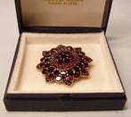 Zonder Minimumprijs - Broche Tombak - 25.00ct. tw. Granaat -