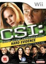 CSI: Hard Evidence [Wii], Spelcomputers en Games, Games | Nintendo Wii, Ophalen of Verzenden, Zo goed als nieuw