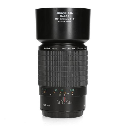 Mamiya 645  MF 120mm F4, Audio, Tv en Foto, Fotografie | Lenzen en Objectieven, Zo goed als nieuw, Ophalen of Verzenden