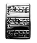 Zilveren Muzieknoten boek XL kettinghanger, Sieraden, Tassen en Uiterlijk, Verzenden, Nieuw