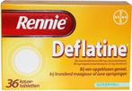 Rennie deflatine 36 tabletten, Diversen, Verpleegmiddelen, Nieuw, Verzenden