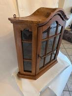 Vitrinekast - Fraai antiek hardhouten vitrine kast - hard, Antiek en Kunst, Curiosa en Brocante