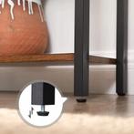 Boekenkast - opbergkast -14 planken - metaal met hout - 158, Verzenden, Nieuw