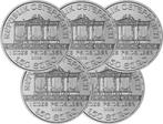 Oostenrijk. 5 x 1 oz 2023 1 oz €1.5 EUR Austrian Silver, Postzegels en Munten, Edelmetalen en Baren