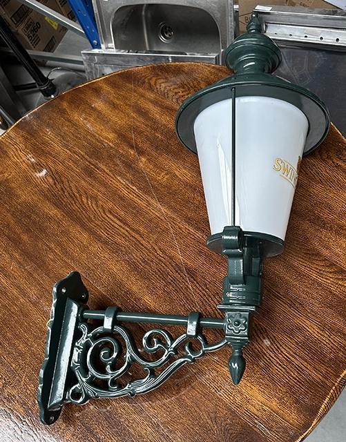 Occasion - Swinkels buitenlamp, Zakelijke goederen, Horeca | Overige, Ophalen of Verzenden