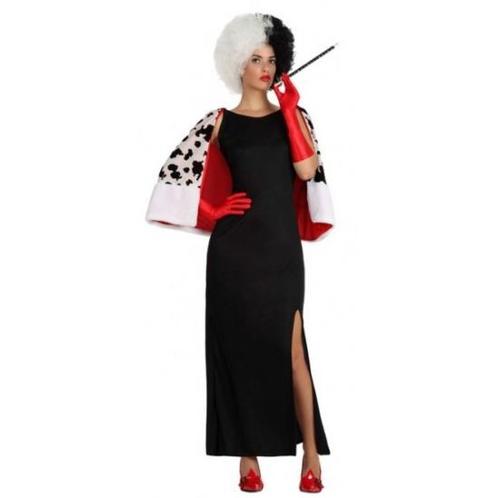 Cruel dames jurk met stola voor dames - Fantasy kleding ov.., Kleding | Dames, Carnavalskleding en Feestkleding, Verzenden