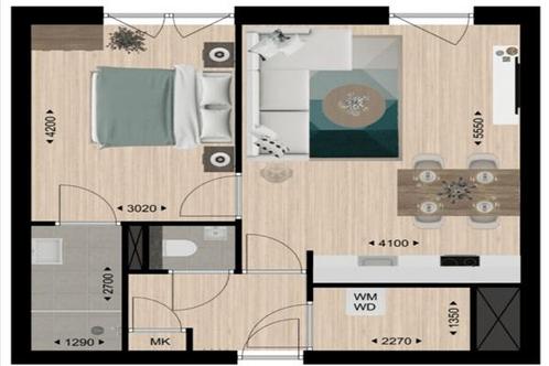 Appartement Emmapassage in Tilburg, Huizen en Kamers, Huizen te huur, Via bemiddelaar, Noord-Brabant, Appartement