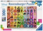 Disney Collage Puzzel (100 XXL stukjes) | Ravensburger -, Hobby en Vrije tijd, Denksport en Puzzels, Verzenden, Nieuw