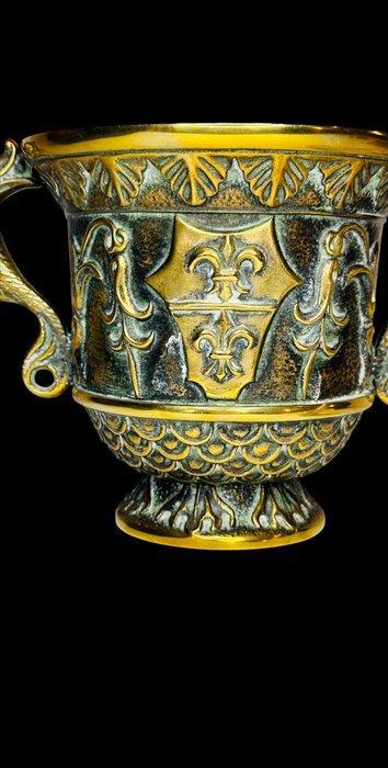 Vijzel - Brons - Le Verrier Mortier, Antiek en Kunst, Curiosa en Brocante