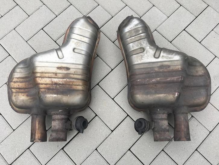 Bentley Continental GT 2006 uitlaat 3w0253611A set, Auto-onderdelen, Uitlaatsystemen, Gebruikt, Bentley