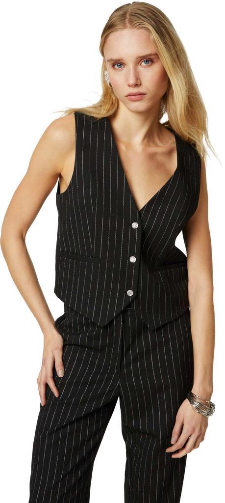 -10% Fabienne Chapot  Fabienne Chapot Gigi gilet  maat 36, Kleding | Dames, Jasjes, Kostuums en Pakken, Zwart, Nieuw, Verzenden