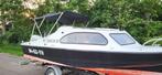 Mooie Shetland 535 kajuitmotorboor met 50 PK Johnson motor, Watersport en Boten, Ophalen, Gebruikt, 30 tot 50 pk, Tot 6 meter