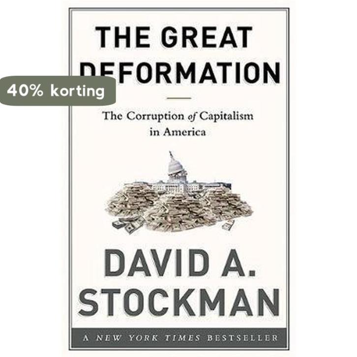 Great Deformation 9781586489120 David Stockman, Boeken, Taal | Engels, Gelezen, Verzenden