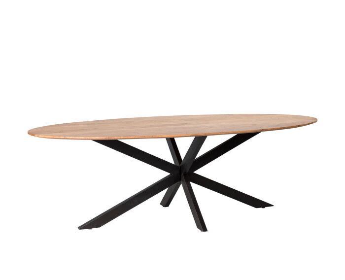 Ovale Eettafel Oslo - 180x90 cm | Livingfurn, Huis en Inrichting, Tafels | Eettafels, Nieuw, Ophalen of Verzenden