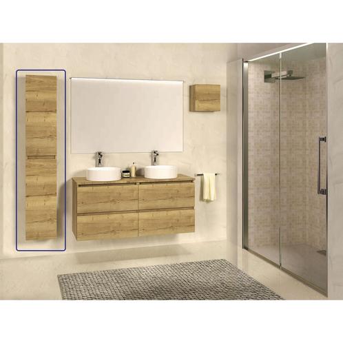 Xellanz Sephia Kolomkast - 140x30x25cm - Nature, Huis en Inrichting, Badkamer | Badkamermeubels, Nieuw, Ophalen of Verzenden
