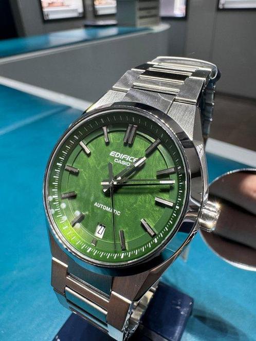 Casio - Automatic Carbon - Green - Zonder Minimumprijs -, Sieraden, Tassen en Uiterlijk, Horloges | Heren