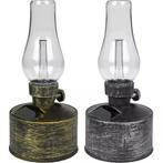 Benson Solar LED olielamp - flame effect - goud en zilver..., Caravans en Kamperen, Ophalen of Verzenden, Nieuw