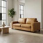 Leren bank Enjoy - 2,5 zits, Huis en Inrichting, Banken | Bankstellen, Nieuw, Ophalen of Verzenden, Modern, 200 tot 250 cm