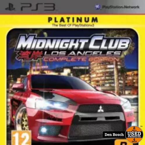 Midnight Club Los Angeles Complete Edition Platinum - PS3, Spelcomputers en Games, Games | Sony PlayStation 3, Zo goed als nieuw