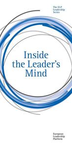 Inside the leaders mind / ELP Leadership Series / 2, Boeken, Verzenden, Zo goed als nieuw, Twan van de Kerkhof