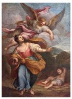 Paolo de Matteis (1662-1728), Werkplaats van - Hagar and