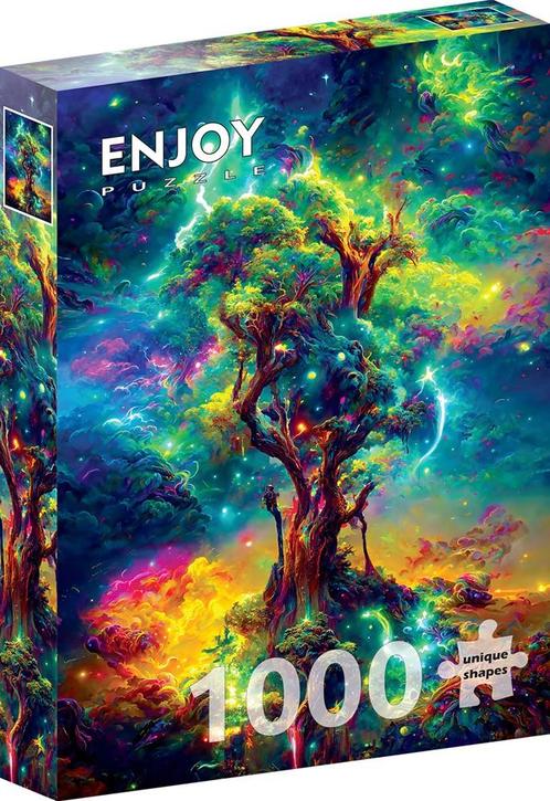 Cosmic Tree of Life Puzzel (1000 stukjes) | Enjoy Puzzle -, Hobby en Vrije tijd, Denksport en Puzzels, Nieuw, Verzenden